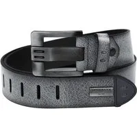 Cipo & Baxx Ledergürtel Herren Gürtel BA-CG106 (1-St) im eleganten Look mit Metall Patch