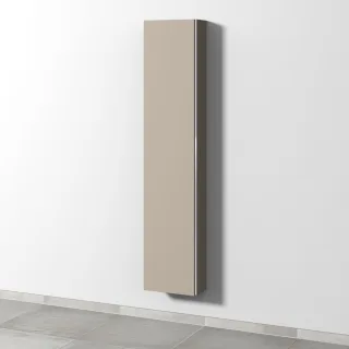 Sanipa 3way Hochschrank mit 1 Tür, Sandgrau-Matt BS16267