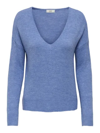 JDY - JDYELANORA L/S V-NECK PULLO. KNT NOOS - Gr. - M