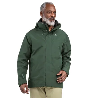 Schöffel 3-in-1-Funktionsjacke "3in1 Jacket Style Okere MNS" 2 Stk. tlg. Wasserdicht, winddicht, atmungsaktiv Übergangsjacke