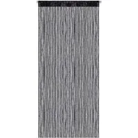 Arsvita Vorhang (1 St), Kräuselband, transparent, Fadengardine mit Stangendurchzug und Metallic-Streifen 140cm x250cm