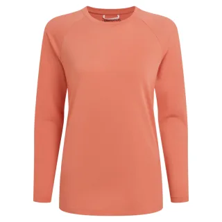 Craghoppers - "Nour" T-Shirt für Damen, Nosilife, Langärmlig (Gewürzte Aprikose)