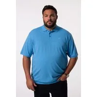 Men Plus Poloshirt Poloshirt Bauchfit Basic Piqué Halbarm