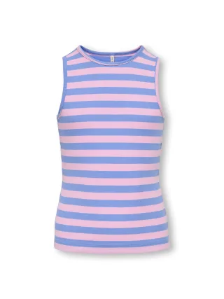 KIDS ONLY - KOGKENYA RIB STRIPE TANK TOP JRS Ultramarine - Gr. - 164