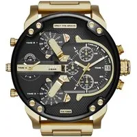 Diesel Chronograph MR. DADDY 2.0 DZ7333, Quarzuhr, Armbanduhr, Herren, Datum, Stoppfunktion, mehrere Zeitzonen