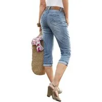 Aniston CASUAL Caprijeans in Used-Waschung