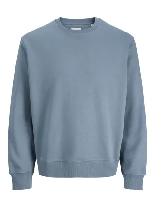 JACK&JONES - JJESTAR BASIC SWEAT CREW NECK NOOS blue mirage - Gr. - XL