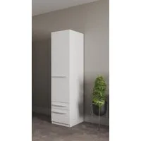 priess Kleiderschrank Schrank Garderobe Wäscheschrank Barcelona in 5 Breiten viel Stauraum, geräumige Schubkästen, mit Spiegel, MADE IN GERMANY