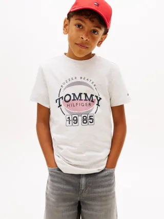BASKETBALL GRAPHIC T-SHIRT Light Grey Heather - Gr. - 14