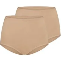 Schiesser Maxislip 2er Pack 95/5 Organic Cotton (Spar-Set, 2-St) Maxi-Slip - Baumwolle - Besonders flache Nähte und supersofter Bund 