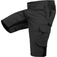 Qualitex Workwear Arbeitsshorts INDustriewaschfähige kurze Arbeitshose - slim-fit - mechanisch Stretch