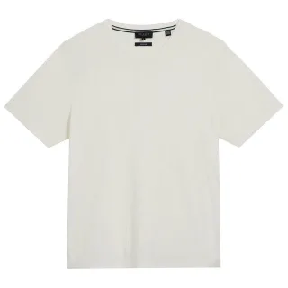 Ted Baker Rakes texturiertes Herren weißes T-Shirt