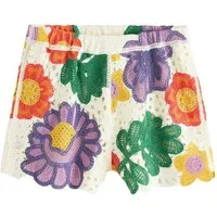 Next Shorts Gehäkelte Co-Ord Shorts mit hohem Baumwollgehalt (1-tlg)