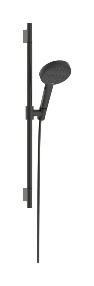 Hansgrohe Brauseset Raindance Alive Select S 125 3jet EcoSmart Uni.PuroS 650mm brushed black chrom 24602340