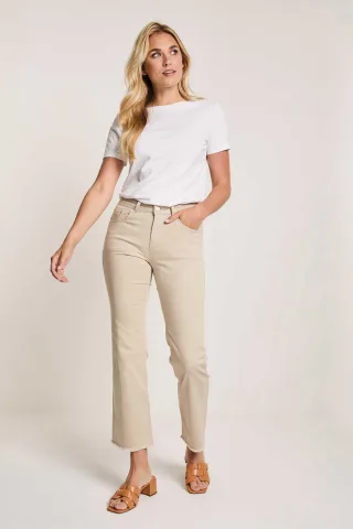 para mi - Jeans - Mila Mini Flare beige - Gr. - 42/28