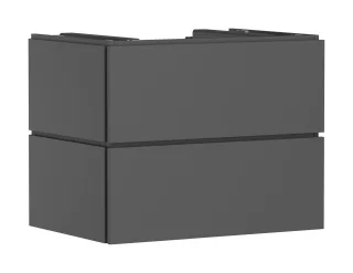 Hansgrohe Waschtischunterschrank Xilesa E 780x550mm 2SK PO Ko.m.AWT/AWTge Schiefergrau matt, 54300 54300760