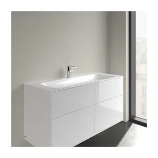 Villeroy & Boch Finion Möbelwaschtisch 4164C2R1 1200 x 500 x 160 mm, Weiß Alpin CeramicPlus, ohne Überlauf