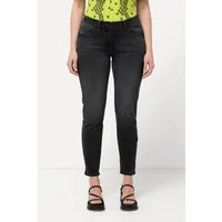 Ulla Popken Regular-fit-Jeans Push-Up-Jeans Sarah schmales Bein Stretch
