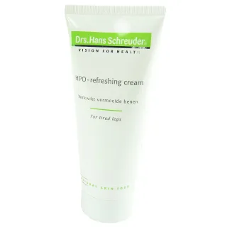 Drs. Hans Schreuder HPO Refreshing cream Hautpflege Creme müde Beine 100ml