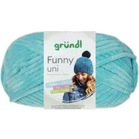 Gründl 100 Gramm Gründl Funny Uni Mikrofasergarn Farbauswahl Bastelgarn