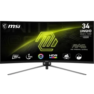 MSI MAG 345CQRDE curved | 9s6-3dd14h-003 | 34" UWQHD LED - 180Hz