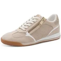 MARCO TOZZI Keilsneaker Freizeitschuh, Schnürschuh mit angesagtem Animal-Prints