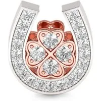 Gnoce Bead Gnoce Charm Glücks-Hufeisen AKCS77 Silber