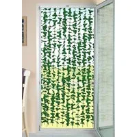 Maximex Türvorhang Indian Summer (1 St), Klettband, halbtransparent, Polyester, Blättervorhang für Balkon und Terrasse, Insekten- und Sichtschutz