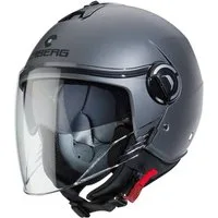 Caberg Motorradhelm Caberg Riviera V4 X matt-gun metallic (1er Set), jethelm für motorrad