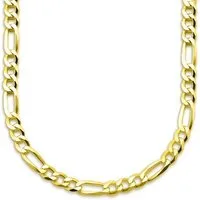 Bruno Banani Kette ohne Anhänger Schmuck Geschenk Silber 925 Halsschmuck Halskette Figarokette