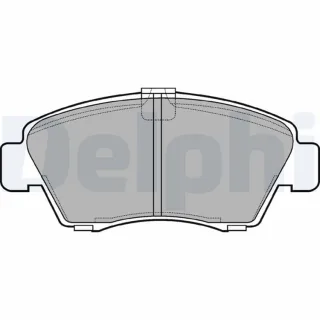 Delphi Bremsbel?ge vorne Honda City Civic Jazz Logo