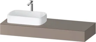 Duravit Qatego Konsole Basalt Matt 1400x550x170 mm - QA4803043430000 QA4803043430000