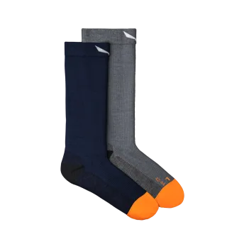 SALEWA - Mountain Trainer Merino Socken Herren - Blau (Gr.45-47)