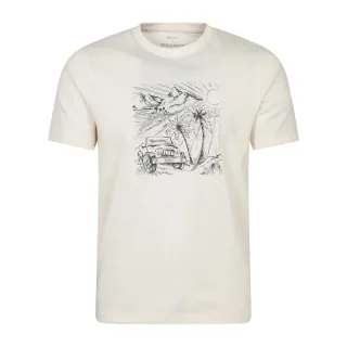Mountain Warehouse - "Ocean Drive" T-Shirt für Herren (Naturweiß)