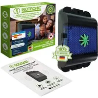 ISOTRONIC Ultraschall-Tierabwehr Isotronic Wildtiervertreiber mit Ultraschallwellen & blauem LED-Licht, 1-tlg.