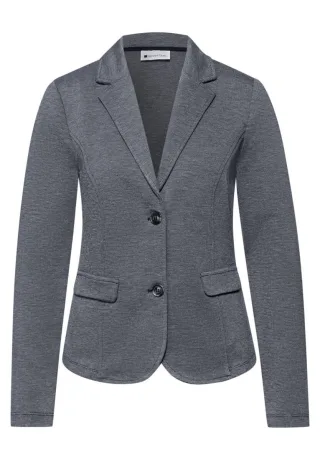Street One - Basic Blazer blau/grau - Gr. - 34