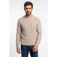 FYNCH-HATTON Strickpullover mit Zopfmuster