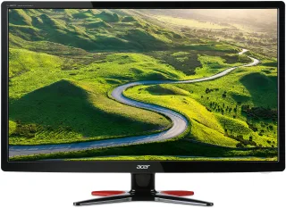 Acer G246HLFbid [24" VGA DVI HDMI 1ms Reaktionszeit] schwarz/rot