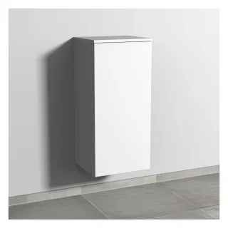Sanipa 3way Mittelschrank mit 1 Tür, Weiß-Soft, SM12343 SM12343