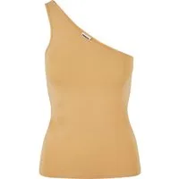 URBAN CLASSICS Yoga & Relax Shirt Urban Classics Damen Ladies Asymmetric Top (1-tlg)
