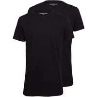 LANGER JUNG Longshirt slim fit extra lang (2er-Pack) Unifarbe