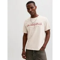 Jack & Jones Rundhalsshirt JJDEVIN DAYTONA PRINT TEE SS CREW NECK