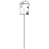 Trend Line Gartenstecker TrendLine Gartenstecker Haus Willkommen Hund
