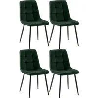 CLP Esszimmerstuhl Tilde (4er Set), mit Rückenlehne, bis 150 kg