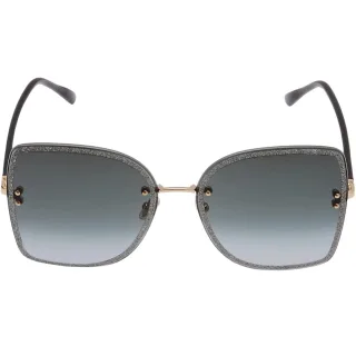 Jimmy Choo Leti 2M2 9O Schwarze Sonnenbrille