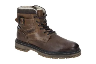 S. Oliver Herren Winterstiefeletten 5-16249-43 Braun Cognac Warmfutter & Soft...