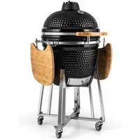 Klarstein Holzkohlegrill Kingsize, Set, Außenküche Grill Outdoor, Grill Garten BBQ