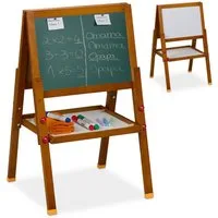 relaxdays Standtafel Kinderstandtafel mit Whiteboard, (1-tlg)