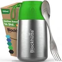 Blockhütte Thermobehälter 530ml, Auslaufsicher, Auslaufsicher, Rostbeständig, Geruchsresistent