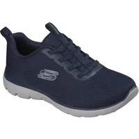 Skechers SUMMITS Slip-On Sneaker Schlupfschuh, Halbschuh, Freizeitschuh mit elastischen Schnürsenkeln